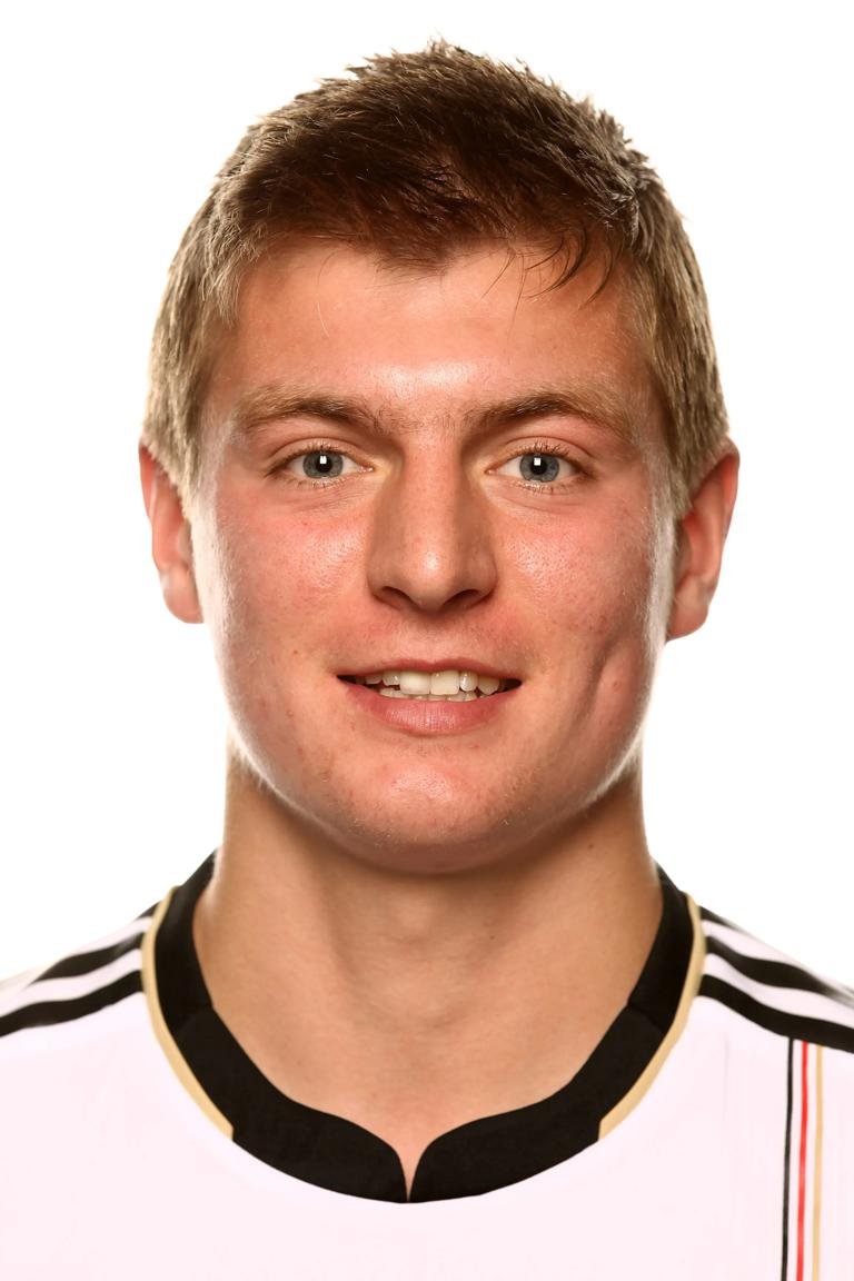 PRETORIA, SOUTH AFRICA - JUNE 08: (MINIMUM PRICING APPLIES - MINIMUM FEE OF GBP50 OR LOCAL EQUIVALENT FOR ALL USAGES - PLEASE CONTACT LOCAL SALES OFFICE FOR ALL ENQUIRIES) Toni Kroos of Germany poses during the official Fifa World Cup 2010 portrait session at Velmore Hotel on June 8, 2010 in Pretoria, South Africa. (Photo by Paul Gilham - FIFA/FIFA via Getty Images)